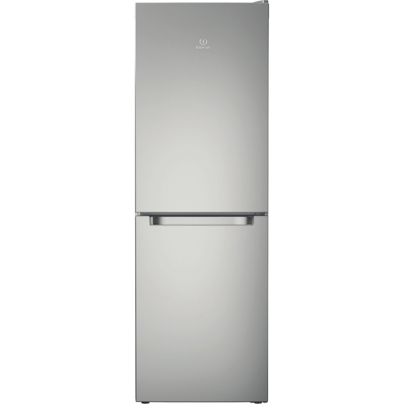 Indesit-Fridge-Freezer-Free-standing-LD70-N1-S-Silver-2-doors-Frontal