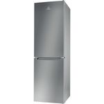 Indesit-Fridge-Freezer-Free-standing-LD85-F1-S-Silver-2-doors-Perspective