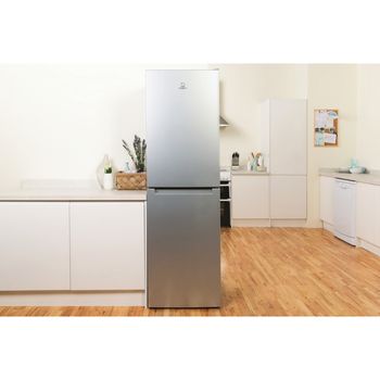 Indesit-Fridge-Freezer-Free-standing-LD85-F1-S-Silver-2-doors-Lifestyle-frontal