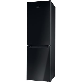 Indesit-Fridge-Freezer-Free-standing-LD85-F1-K-Black-2-doors-Perspective