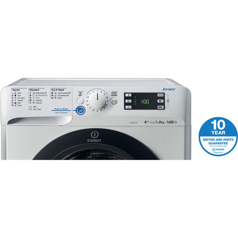 Indesit-Washing-machine-Free-standing-XWE-81482X-WKKK-UK-White-Front-loader-A---Control_Panel