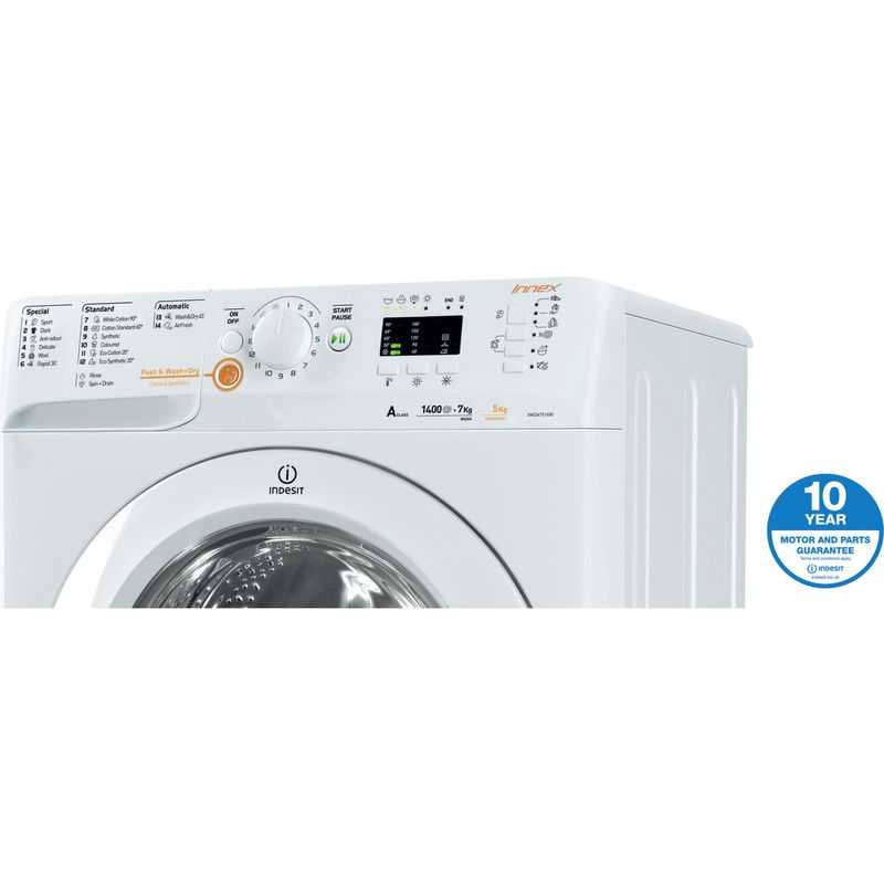 Indesit-Washer-dryer-Free-standing-XWDA-751480X-W-UK-White-Front-loader-Award