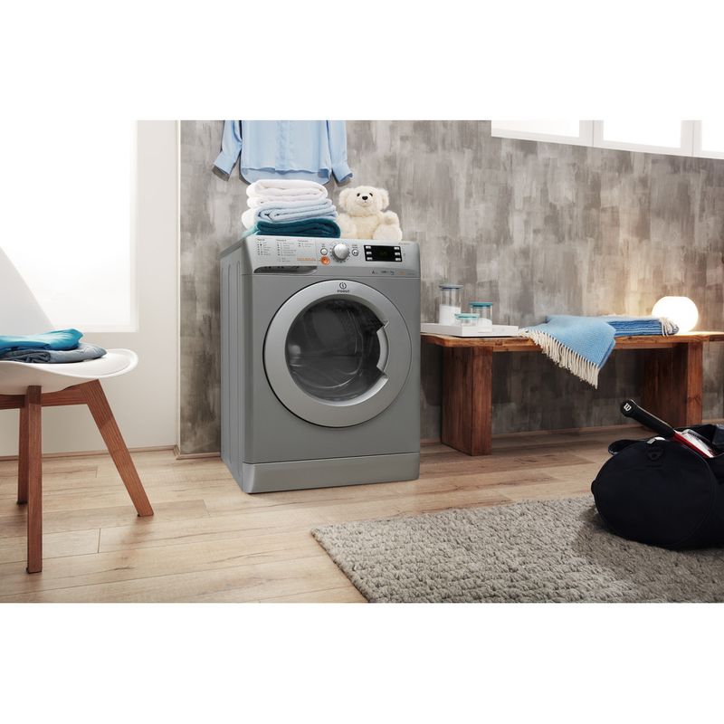 Indesit-Washer-dryer-Free-standing-XWDE-751480X-S-UK-Silver-Front-loader-Lifestyle-perspective