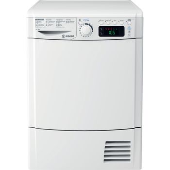 Indesit-Dryer-EDPE-845-A1-ECO--UK--White-Frontal