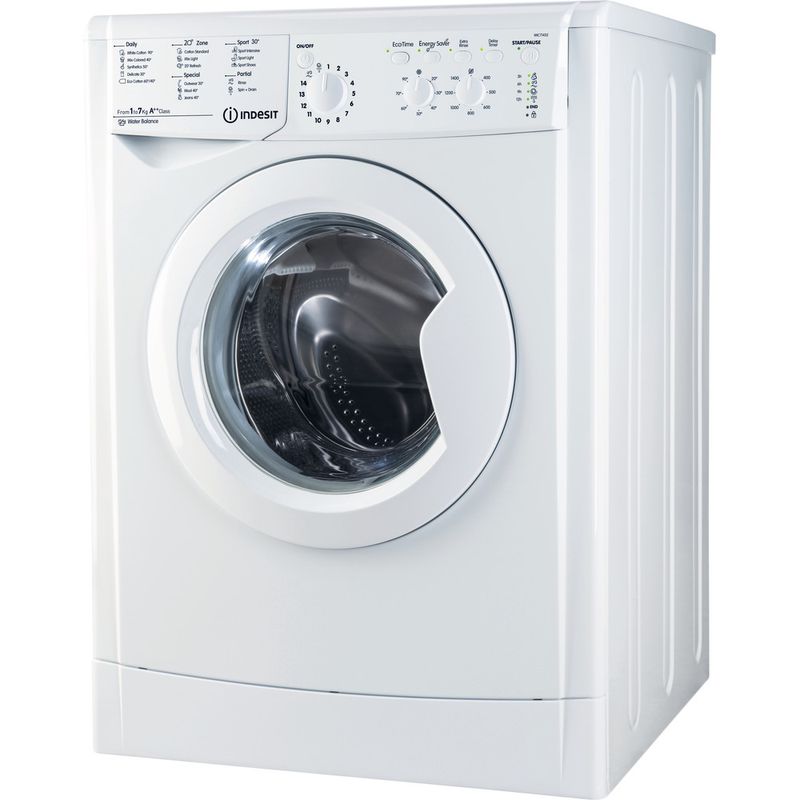 Indesit-Washing-machine-Free-standing-IWC-71452-ECO-UK-White-Front-loader-A---Perspective