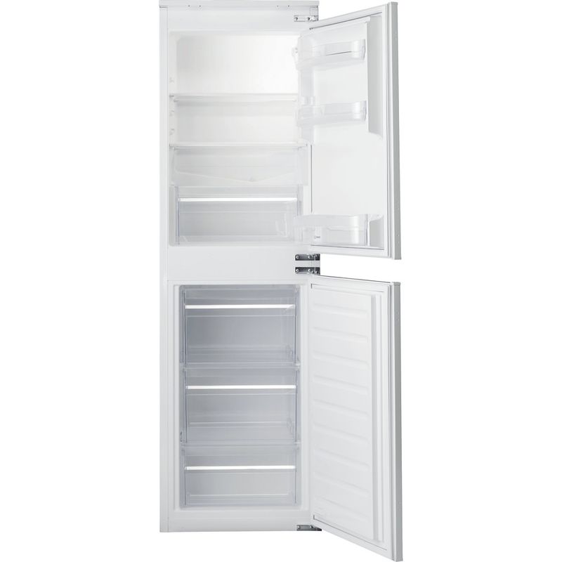 Indesit-Fridge-Freezer-Built-in-IB-5050-A1-D.UK-Steel-2-doors-Frontal-open