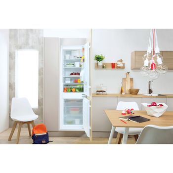 Indesit-Fridge-Freezer-Built-in-IB-5050-A1-D.UK-Steel-2-doors-Lifestyle-frontal-open