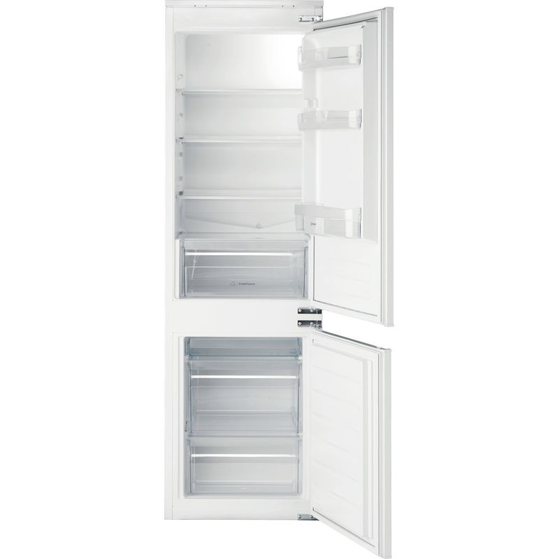 Indesit-Fridge-Freezer-Built-in-IB-7030-A1-D.UK-Steel-2-doors-Frontal-open