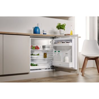 Indesit-Refrigerator-Built-in-IL-A1.UK-Steel-Lifestyle-perspective-open