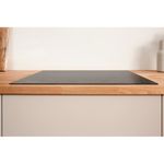 Indesit-HOB-VID-641-B-C-Black-Induction-vitroceramic-Lifestyle-frontal-top-down