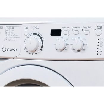 Indesit EWSD 61253 W EU.L. Lavadora 6Kg 1200rpm A+++ 