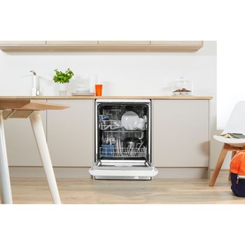 Indesit-Dishwasher-Free-standing-DFG-26B1-UK-Free-standing-A-Lifestyle_Frontal_Open