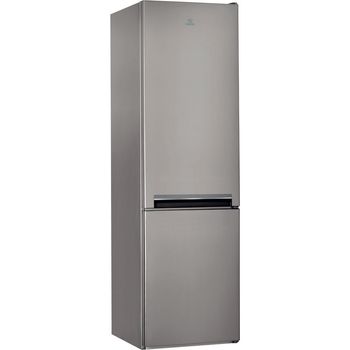 Indesit-Fridge-Freezer-Free-standing-LD70-S1-X-Optic-Inox-2-doors-Perspective