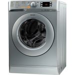 Indesit-Washer-dryer-Free-standing-XWDE-861480X-S-UK-Silver-Front-loader-Perspective