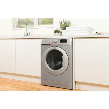 Indesit-Washer-dryer-Free-standing-XWDE-861480X-S-UK-Silver-Front-loader-Lifestyle-perspective