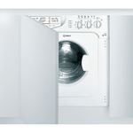 Indesit-Washer-dryer-Built-in-IWDE-126--UK--White-Front-loader-Frontal