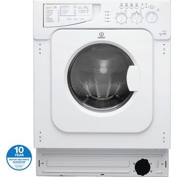 Indesit-Washer-dryer-Built-in-IWDE-146-UK-White-Front-loader-Award