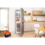 Indesit-Fridge-Freezer-Free-standing-LD70-N1-S-WTD-Silver-2-doors-Lifestyle-frontal-open