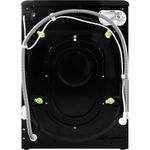 Indesit-Washing-machine-Free-standing-BWD-71453-K-UK-Black-Front-loader-A----Back---Lateral