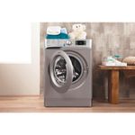 Indesit-Washing-machine-Free-standing-BWE-91484X-S-UK-Silver-Front-loader-A----Lifestyle-frontal-open