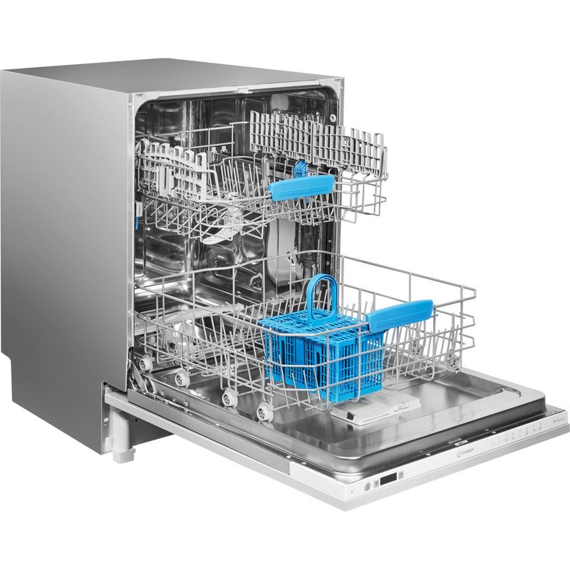 Indesit-Dishwasher-Built-in-DIFP-8T96-Z-UK-Full-integrated-A---Perspective-open