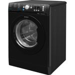 Indesit-Washing-machine-Free-standing-BWA-81683X-K-UK-Black-Front-loader-A----Perspective