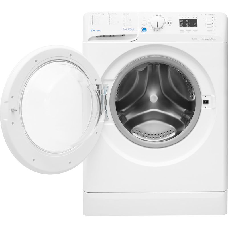 Indesit-Washing-machine-Free-standing-BWA-81483X-W-UK-White-Front-loader-A----Frontal_Open