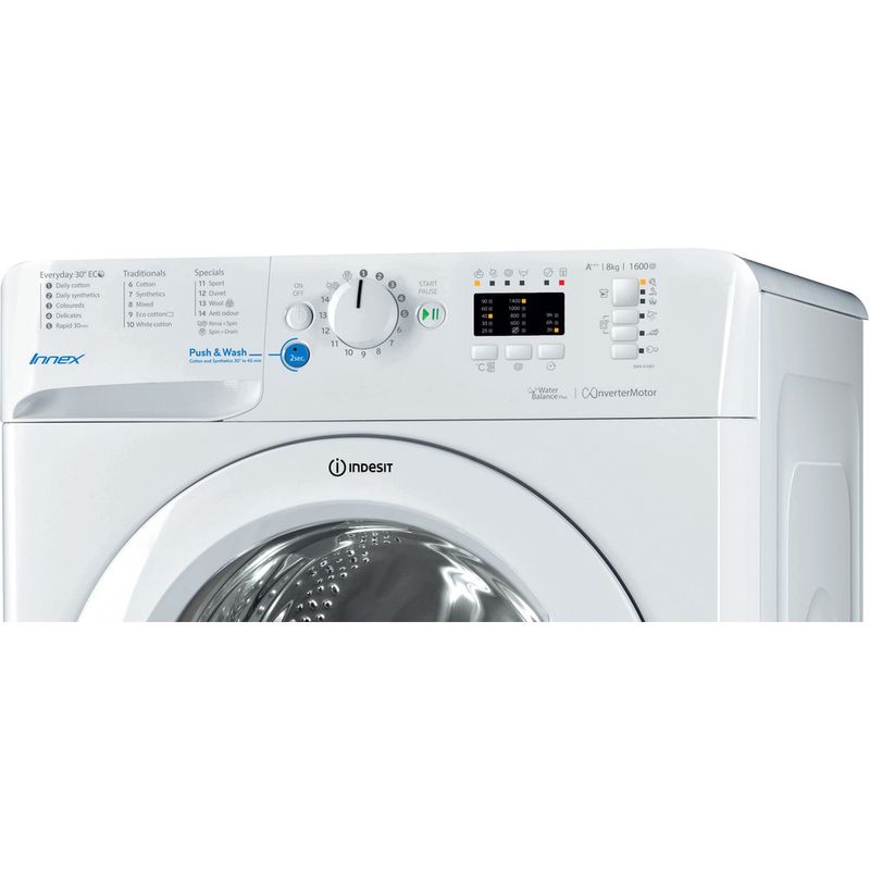 Indesit-Washing-machine-Free-standing-BWA-81683X-W-UK-White-Front-loader-A----Control-panel