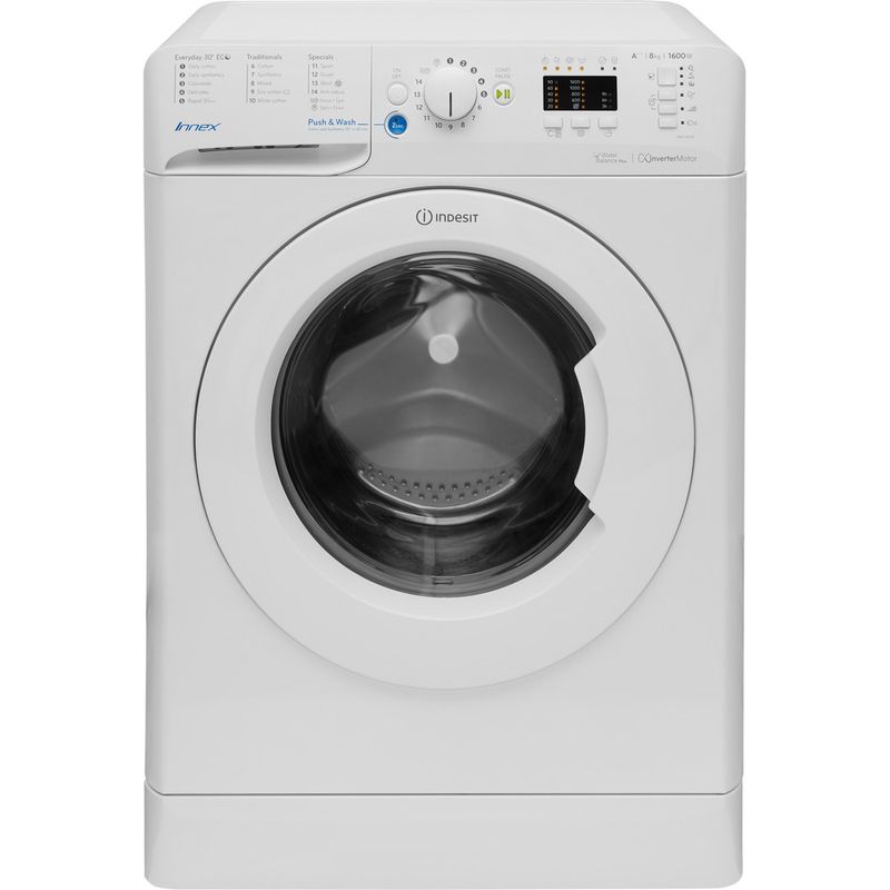 Indesit-Washing-machine-Free-standing-BWA-81683X-W-UK-White-Front-loader-A----Frontal