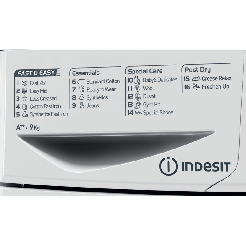 Indesit-Dryer-EDPE-945-A2-ECO--UK--White-Program