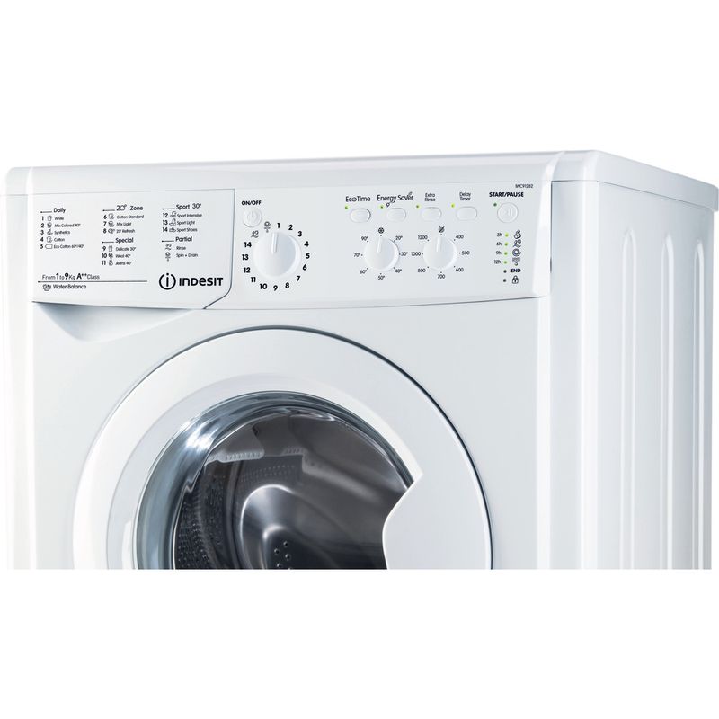 Indesit-Washing-machine-Free-standing-IWC-91282-ECO-UK.R-White-Front-loader-A---Control_Panel