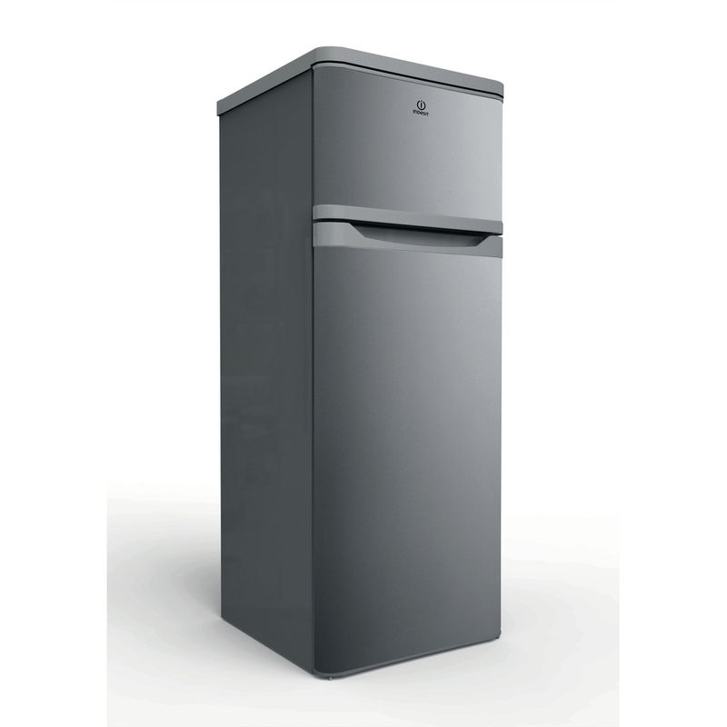 Indesit-Fridge-Freezer-Free-standing-RAA-29-S-UK.1-Silver-2-doors-Perspective