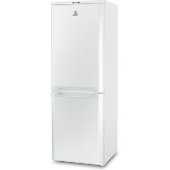 Indesit-Fridge-Freezer-Free-standing-IBD-5515-W-UK-White-2-doors-Perspective