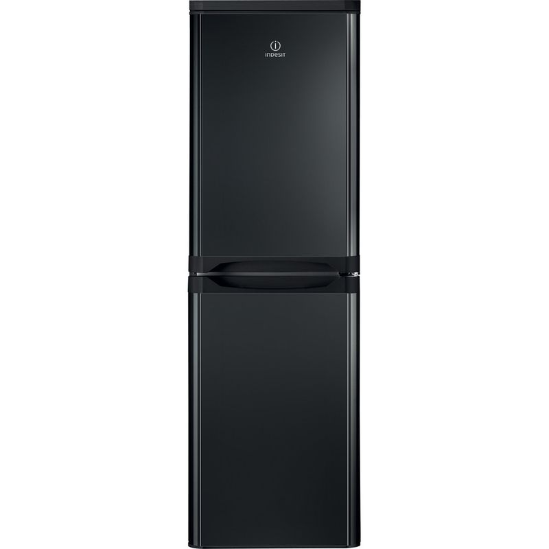 Indesit-Fridge-Freezer-Free-standing-IBD-5517-B-UK-Black-2-doors-Frontal