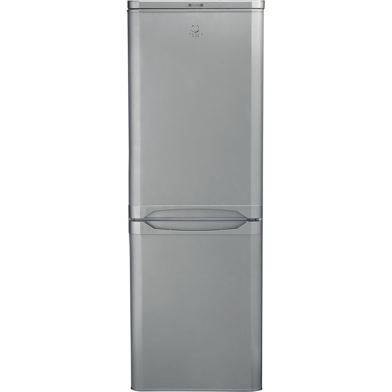 Indesit-Fridge-Freezer-Free-standing-IBD-5515-S-UK-Silver-2-doors-Frontal