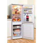 Indesit-Fridge-Freezer-Free-standing-IBD-5515-S-UK-Silver-2-doors-Lifestyle-perspective-open