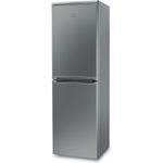 Indesit-Fridge-Freezer-Free-standing-IBD-5517-S-UK-Silver-2-doors-Perspective