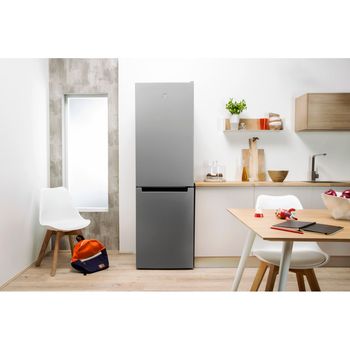 Indesit-Fridge-Freezer-Free-standing-LD85-F1-S.1-Silver-2-doors-Lifestyle-frontal