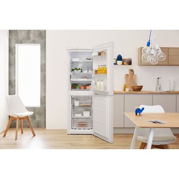 Indesit-Fridge-Freezer-Free-standing-LD70-N1-W.1-White-2-doors-Lifestyle-frontal-open