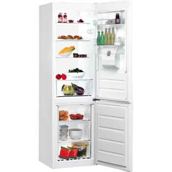 Indesit-Fridge-Freezer-Free-standing-LR8-S1-W-AQ-UK.1-White-2-doors-Perspective-open
