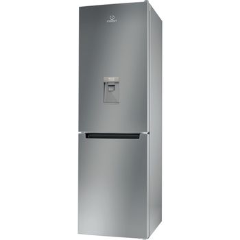 Indesit-Fridge-Freezer-Free-standing-LR8-S1-S-AQ-UK.1-Silver-2-doors-Perspective