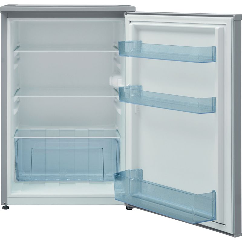 Indesit-Refrigerator-Free-standing-I55RM-1110-S-UK-Silver-Frontal-open