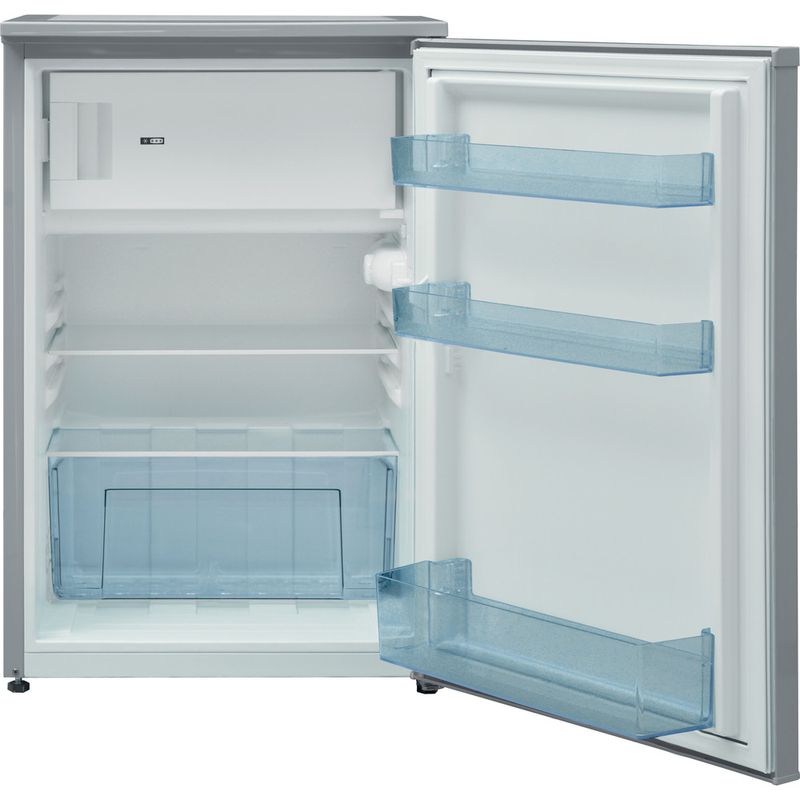 Indesit-Refrigerator-Free-standing-I55VM-1110-S-UK-Silver-Frontal-open