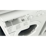 Indesit-Washing-machine-Free-standing-IWSC-61251-W-UK-N-White-Front-loader-F-Drawer