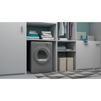 Indesit Dryer I1 D80S UK Silver Lifestyle perspective