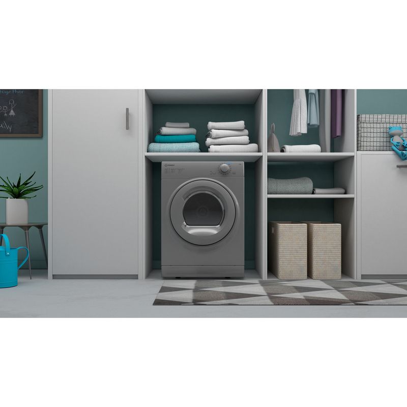 Indesit-Dryer-I1-D80S-UK-Silver-Lifestyle-frontal