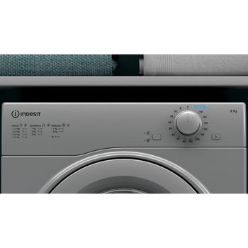 Indesit Dryer I1 D80S UK Silver Lifestyle control panel