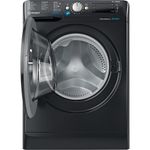 Indesit-Washing-machine-Free-standing-BWE-91484X-K-UK-N-Black-Front-loader-C-Frontal-open