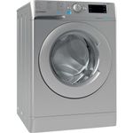 Indesit Washing machine Freestanding BWE 91484X S UK N Silver Front loader C Perspective