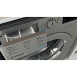 Indesit Washing machine Freestanding BWE 91484X S UK N Silver Front loader C Drawer